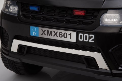 JEEP POLICJA 4X4, 2x12V Z AMORTYZATORAMI, PILOT, REDUKTOR/ XMX-601 JEEP POLICJA 4X4, 2x12V Z AMORTYZATORAMI, PILOT, REDUKTOR/ XMX-601