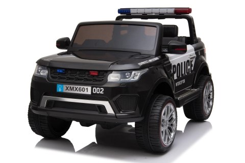 JEEP POLICJA 4X4, 2x12V Z AMORTYZATORAMI, PILOT, REDUKTOR/ XMX-601 JEEP POLICJA 4X4, 2x12V Z AMORTYZATORAMI, PILOT, REDUKTOR/ XMX-601