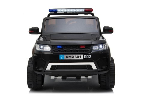 JEEP POLICJA 4X4, 2x12V Z AMORTYZATORAMI, PILOT, REDUKTOR/ XMX-601 JEEP POLICJA 4X4, 2x12V Z AMORTYZATORAMI, PILOT, REDUKTOR/ XMX-601