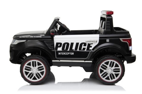 JEEP POLICJA 4X4, 2x12V Z AMORTYZATORAMI, PILOT, REDUKTOR/ XMX-601 JEEP POLICJA 4X4, 2x12V Z AMORTYZATORAMI, PILOT, REDUKTOR/ XMX-601