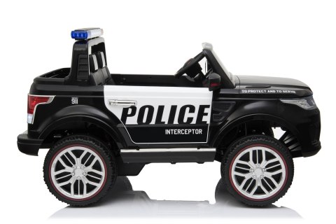 JEEP POLICJA 4X4, 2x12V Z AMORTYZATORAMI, PILOT, REDUKTOR/ XMX-601 JEEP POLICJA 4X4, 2x12V Z AMORTYZATORAMI, PILOT, REDUKTOR/ XMX-601