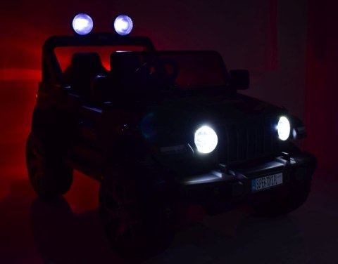 JEEP WRANGLER RUBICON MIĘKKIE KOŁA, MIĘKKIE SIEDZENIE, 4x4, PEŁNA OPCJA/DK-JWR555 JEEP WRANGLER RUBICON MIĘKKIE KOŁA, MIĘKKIE SIEDZENIE, 4x4, PEŁNA OPCJA/DK-JWR555