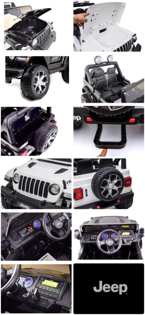 JEEP WRANGLER RUBICON MIĘKKIE KOŁA, MIĘKKIE SIEDZENIE, 4x4, PEŁNA OPCJA/DK-JWR555 JEEP WRANGLER RUBICON MIĘKKIE KOŁA, MIĘKKIE SIEDZENIE, 4x4, PEŁNA OPCJA/DK-JWR555