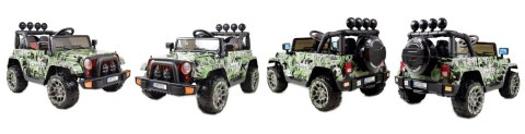 MEGA JEEP FULLTIME, NAPĘD 4X4, 1X12V ,WOLNY START/ MIĘKKIE KOŁA, FUNKCJA BUJANIA EXCLUSIVE LAKIER/7588 MEGA JEEP FULLTIME, NAPĘD 4X4, 1X12V ,WOLNY START/ MIĘKKIE KOŁA, FUNKCJA BUJANIA EXCLUSIVE LAKIER/7588