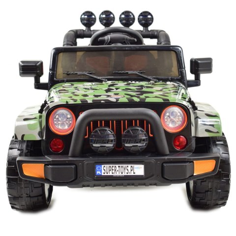 MEGA JEEP FULLTIME, NAPĘD 4X4, 1X12V ,WOLNY START/ MIĘKKIE KOŁA, FUNKCJA BUJANIA EXCLUSIVE LAKIER/7588 MEGA JEEP FULLTIME, NAPĘD 4X4, 1X12V ,WOLNY START/ MIĘKKIE KOŁA, FUNKCJA BUJANIA EXCLUSIVE LAKIER/7588