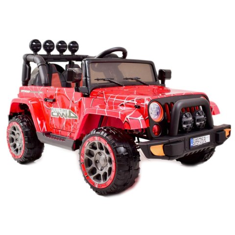 MEGA JEEP FULLTIME, NAPĘD 4X4, 1X12V ,WOLNY START/ MIĘKKIE KOŁA, FUNKCJA BUJANIA EXCLUSIVE LAKIER/7588 MEGA JEEP FULLTIME, NAPĘD 4X4, 1X12V ,WOLNY START/ MIĘKKIE KOŁA, FUNKCJA BUJANIA EXCLUSIVE LAKIER/7588
