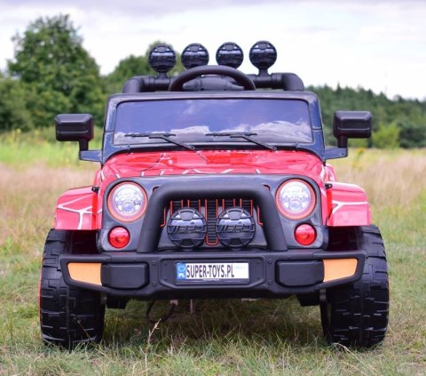 MEGA JEEP FULLTIME, NAPĘD 4X4, 1X12V ,WOLNY START/ MIĘKKIE KOŁA, FUNKCJA BUJANIA EXCLUSIVE LAKIER/7588 MEGA JEEP FULLTIME, NAPĘD 4X4, 1X12V ,WOLNY START/ MIĘKKIE KOŁA, FUNKCJA BUJANIA EXCLUSIVE LAKIER/7588