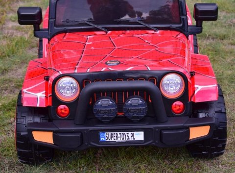 MEGA JEEP FULLTIME, NAPĘD 4X4, 1X12V ,WOLNY START/ MIĘKKIE KOŁA, FUNKCJA BUJANIA EXCLUSIVE LAKIER/7588 MEGA JEEP FULLTIME, NAPĘD 4X4, 1X12V ,WOLNY START/ MIĘKKIE KOŁA, FUNKCJA BUJANIA EXCLUSIVE LAKIER/7588