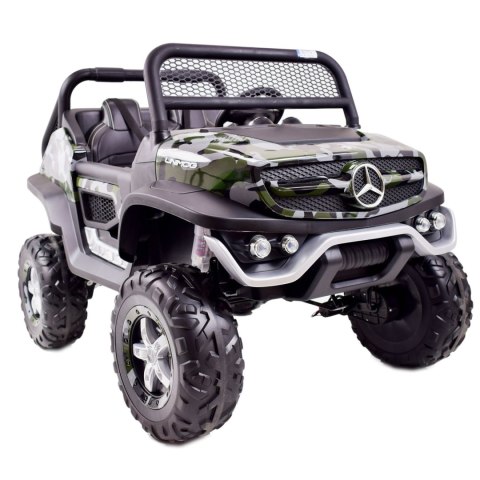MERCEDES BENZ UNIMOG 4X4,12V14AH, AMORTYZATORY, MIĘKKIE KOŁA,MIĘKKIE SIEDZENIE SUPER OPCJA/UNIMOG MERCEDES BENZ UNIMOG 4X4,12V14AH, AMORTYZATORY, MIĘKKIE KOŁA,MIĘKKIE SIEDZENIE SUPER OPCJA/UNIMOG
