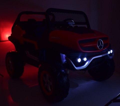 MERCEDES BENZ UNIMOG 4X4,12V14AH, AMORTYZATORY, MIĘKKIE KOŁA,MIĘKKIE SIEDZENIE SUPER OPCJA/UNIMOG MERCEDES BENZ UNIMOG 4X4,12V14AH, AMORTYZATORY, MIĘKKIE KOŁA,MIĘKKIE SIEDZENIE SUPER OPCJA/UNIMOG