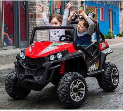 MEGA BUGGY 4X4 2x12V SPEED NEW DLA 2 DZIECI, MĘKKIE KOŁA, MIĘKKIE SIEDZENIA/S2588 MEGA BUGGY 4X4 2x12V SPEED NEW DLA 2 DZIECI, MĘKKIE KOŁA, MIĘKKIE SIEDZENIA/S2588
