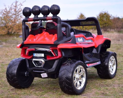 MEGA BUGGY SUPER CROSS 4X4, FUNKCJA BUJANIA, MIEKKIE KOŁA, MIĘKKIE SIEDZENIE/FB918