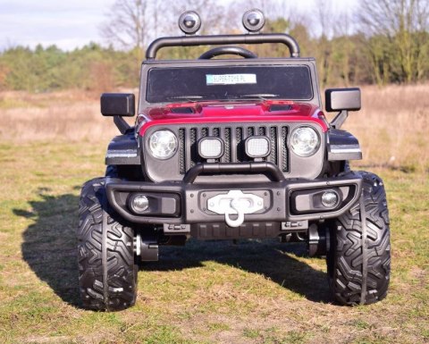 MEGA DŻIP OFF ROAD 4X4, MIĘKKIE KOŁA, MIĘKKIE SIEDZENIE, FUNKCJA BUJANIA, KLUCZYK, LAKIER/HC8988 MEGA DŻIP OFF ROAD 4X4, MIĘKKIE KOŁA, MIĘKKIE SIEDZENIE, FUNKCJA BUJANIA, KLUCZYK, LAKIER/HC8988