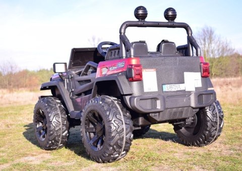MEGA DŻIP OFF ROAD 4X4, MIĘKKIE KOŁA, MIĘKKIE SIEDZENIE, FUNKCJA BUJANIA, KLUCZYK, LAKIER/HC8988 MEGA DŻIP OFF ROAD 4X4, MIĘKKIE KOŁA, MIĘKKIE SIEDZENIE, FUNKCJA BUJANIA, KLUCZYK, LAKIER/HC8988