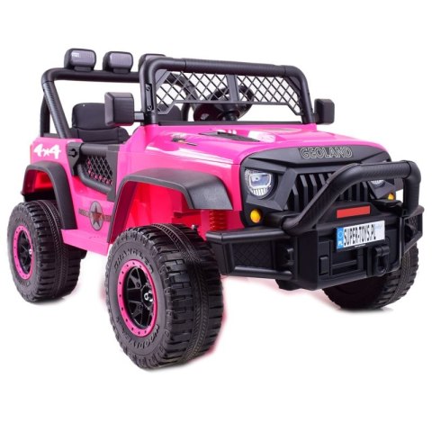 OLBRZYMI, SUPER MOCNY JEEP GEOLAND - 24V - 800 WAT, MIĘKKIE KOŁA, MIĘKKIE SIEDZENIE/BRD-2108 OLBRZYMI, SUPER MOCNY JEEP GEOLAND - 24V - 800 WAT, MIĘKKIE KOŁA, MIĘKKIE SIEDZENIE/BRD-2108