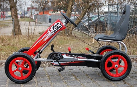 MEGA GOKART POMPOWANE KOŁA 5-12 lat, do 60 kg/8-1 MEGA GOKART POMPOWANE KOŁA 5-12 lat, do 60 kg/8-1
