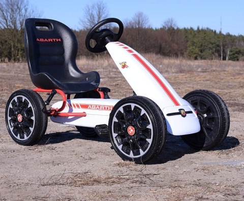 WIELKI LICENCJONOWANY GOKART FIAT ABARTH KOŁA EVA JAKOŚĆ /PB9388A WIELKI LICENCJONOWANY GOKART FIAT ABARTH KOŁA EVA JAKOŚĆ /PB9388A
