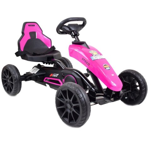 DUŻY GOKART SPEED NA PEDAŁY Z HAMULCEM, REGULOWANE SIEDZENIE, JAKOŚĆ/AHL005 DUŻY GOKART SPEED NA PEDAŁY Z HAMULCEM, REGULOWANE SIEDZENIE, JAKOŚĆ/AHL005