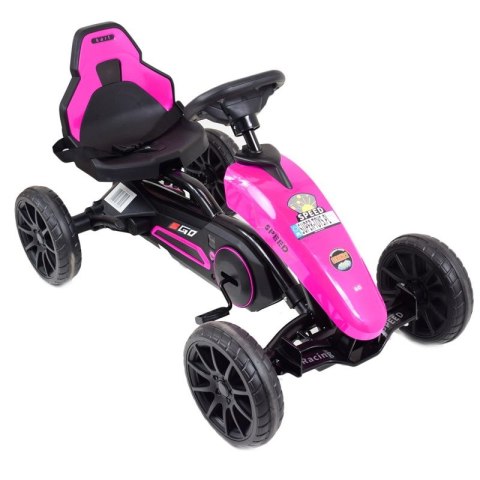 DUŻY GOKART SPEED NA PEDAŁY Z HAMULCEM, REGULOWANE SIEDZENIE, JAKOŚĆ/AHL005 DUŻY GOKART SPEED NA PEDAŁY Z HAMULCEM, REGULOWANE SIEDZENIE, JAKOŚĆ/AHL005