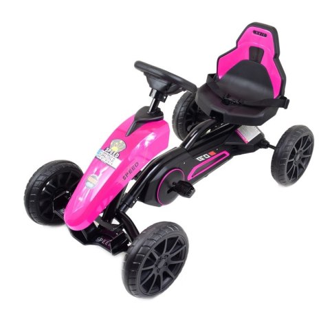DUŻY GOKART SPEED NA PEDAŁY Z HAMULCEM, REGULOWANE SIEDZENIE, JAKOŚĆ/AHL005 DUŻY GOKART SPEED NA PEDAŁY Z HAMULCEM, REGULOWANE SIEDZENIE, JAKOŚĆ/AHL005