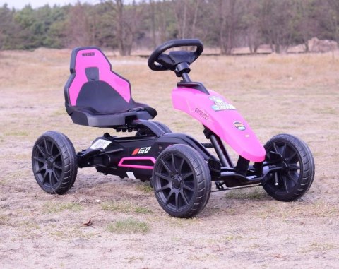 DUŻY GOKART SPEED NA PEDAŁY Z HAMULCEM, REGULOWANE SIEDZENIE, JAKOŚĆ/AHL005 DUŻY GOKART SPEED NA PEDAŁY Z HAMULCEM, REGULOWANE SIEDZENIE, JAKOŚĆ/AHL005