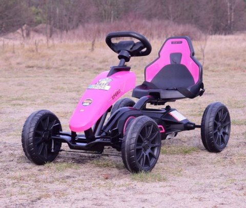 DUŻY GOKART SPEED NA PEDAŁY Z HAMULCEM, REGULOWANE SIEDZENIE, JAKOŚĆ/AHL005 DUŻY GOKART SPEED NA PEDAŁY Z HAMULCEM, REGULOWANE SIEDZENIE, JAKOŚĆ/AHL005
