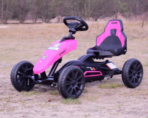 DUŻY GOKART SPEED NA PEDAŁY Z HAMULCEM, REGULOWANE SIEDZENIE, JAKOŚĆ/AHL005 DUŻY GOKART SPEED NA PEDAŁY Z HAMULCEM, REGULOWANE SIEDZENIE, JAKOŚĆ/AHL005