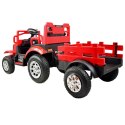 MEGA TRAKTOR LARGE Z PRZYCZEPĄ, POMPOWANE KOŁA, PILOT, FUNKCJA BUJANIA/SH6688