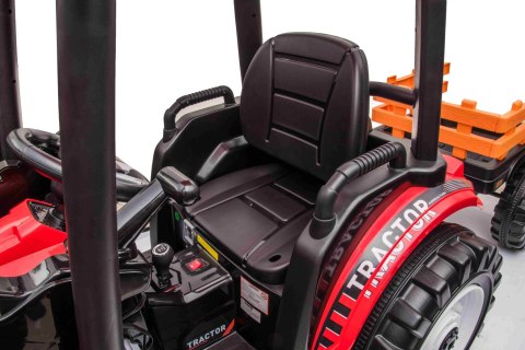 OLBRZYMI TRAKTOR NA AKUMULATOR Z PRZYCZEPĄ 24 V, 400W, PILOT/JS-3158B-24V