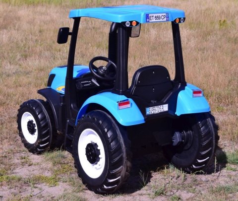 OLBRZYMI TRAKTOR NEW HOLLAND T7 NA AKUMULATOR Z PILOTEM 24 V, 400 W/A011-24 OLBRZYMI TRAKTOR NEW HOLLAND T7 NA AKUMULATOR Z PILOTEM 24 V, 400 W/A011-24