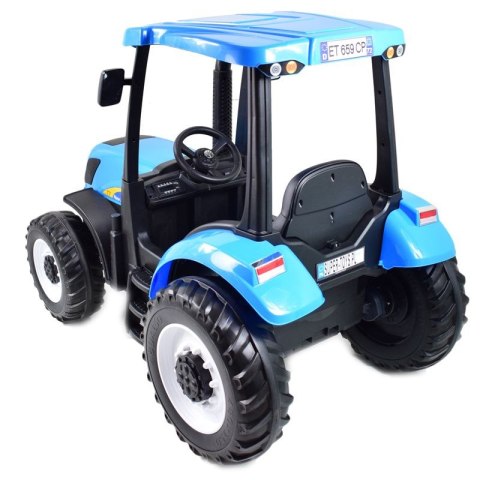 OLBRZYMI TRAKTOR NEW HOLLAND T7 NA AKUMULATOR Z PILOTEM 24 V, 400 W/A011-24 OLBRZYMI TRAKTOR NEW HOLLAND T7 NA AKUMULATOR Z PILOTEM 24 V, 400 W/A011-24