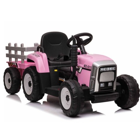 SUPER TRAKTOR BLOW - NA AKUMULATOR Z PRZYCZEPĄ, MIĘKKIE KOŁA, MIEKKIE SIEDZENIE, PILOT/XMX611 SUPER TRAKTOR BLOW - NA AKUMULATOR Z PRZYCZEPĄ, MIĘKKIE KOŁA, MIEKKIE SIEDZENIE, PILOT/XMX611