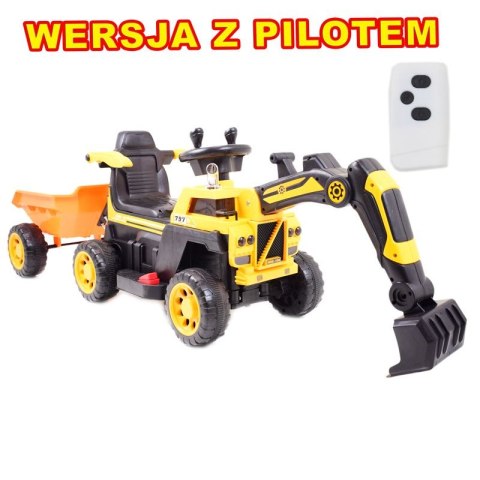 TRAKTOR, KOPARKA NA AKUMULATOR+PRZYCZEPA+PILOT /HRB106 TRAKTOR, KOPARKA NA AKUMULATOR+PRZYCZEPA+PILOT /HRB106