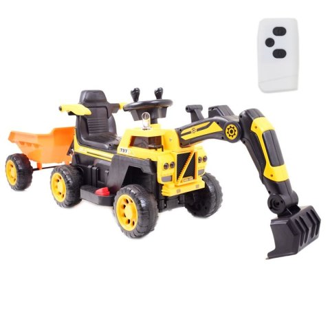 TRAKTOR, KOPARKA NA AKUMULATOR+PRZYCZEPA+PILOT /HRB106 TRAKTOR, KOPARKA NA AKUMULATOR+PRZYCZEPA+PILOT /HRB106
