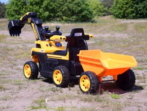TRAKTOR, KOPARKA NA AKUMULATOR+PRZYCZEPA+PILOT /HRB106 TRAKTOR, KOPARKA NA AKUMULATOR+PRZYCZEPA+PILOT /HRB106
