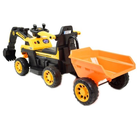 TRAKTOR, KOPARKA NA AKUMULATOR+PRZYCZEPA+PILOT /HRB106 TRAKTOR, KOPARKA NA AKUMULATOR+PRZYCZEPA+PILOT /HRB106