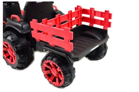 WIELKI TRAKTOR NA AKUMULATOR Z PRZYCZEPĄ "POWER 06", MIĘKKIE SIEDZENIE/WH-777 WIELKI TRAKTOR NA AKUMULATOR Z PRZYCZEPĄ "POWER 06", MIĘKKIE SIEDZENIE/WH-777