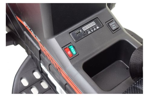 WIELKI TRAKTOR NA AKUMULATOR Z PRZYCZEPĄ "POWER 06", MIĘKKIE SIEDZENIE/WH-777 WIELKI TRAKTOR NA AKUMULATOR Z PRZYCZEPĄ "POWER 06", MIĘKKIE SIEDZENIE/WH-777