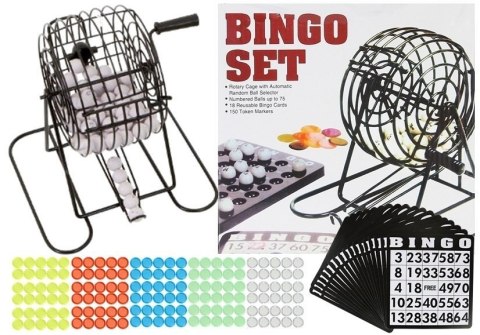 Familijna Gra Losowa Bingo Lotto Metalowe Familijna Gra Losowa Bingo Lotto Metalowe