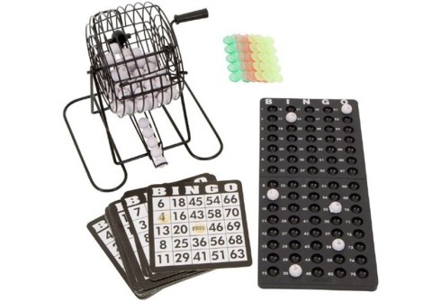 Familijna Gra Losowa Bingo Lotto Metalowe Familijna Gra Losowa Bingo Lotto Metalowe