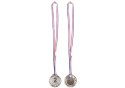 Srebrny Medal Drugiee Miejsce Nagroda Trofeum Cynkowy 6,5cm