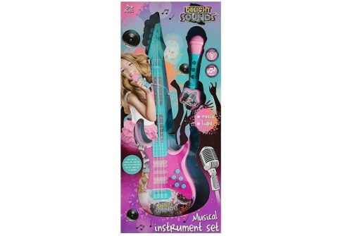 Gitara z Mikrofonem Zestaw Karaoke Gitara z Mikrofonem Zestaw Karaoke