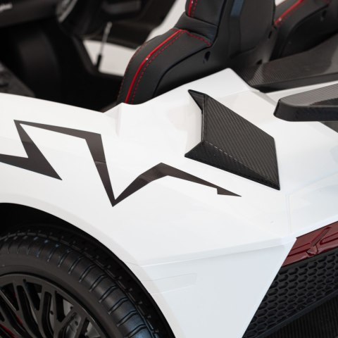 Pojazd Lamborghini Aventador SV Biały