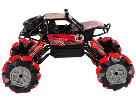 Auto Zdalnie Sterowane 1:14 Czerwone Duże Auto Zdalnie Sterowane 1:14 Czerwone Duże