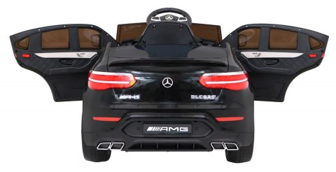 Mercedes Benz GLC63S dla dzieci Czarny + Pilot + Napęd 4x4 + MP3 LED + EVA + Wolny Start