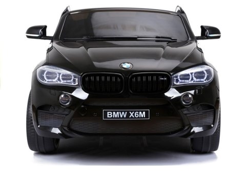 Auto Na Akumulator BMW X6M Czarne Dwuosobowy Fotel Auto Na Akumulator BMW X6M Czarne Dwuosobowy Fotel