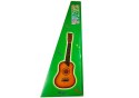 Gitara Drewniana Klasyczna z Kostką Różowa 60 cm Gitara Drewniana Klasyczna z Kostką Różowa 60 cm