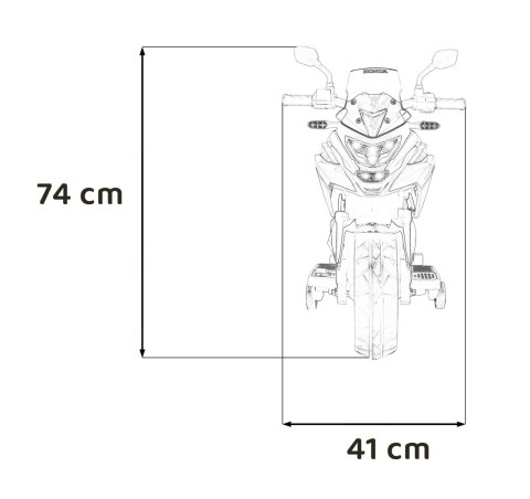 Motor Honda NC750X Różowy