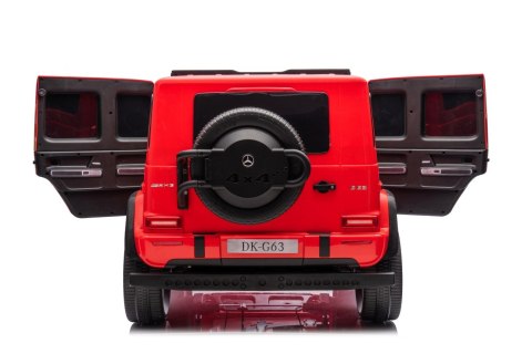 Pojazd Mercedes Benz G63 AMG XXL STRONG Czerwony