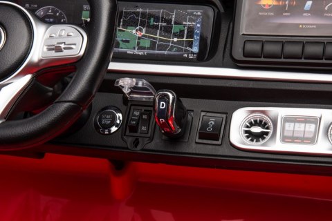 Pojazd Mercedes Benz G63 AMG XXL STRONG Czerwony